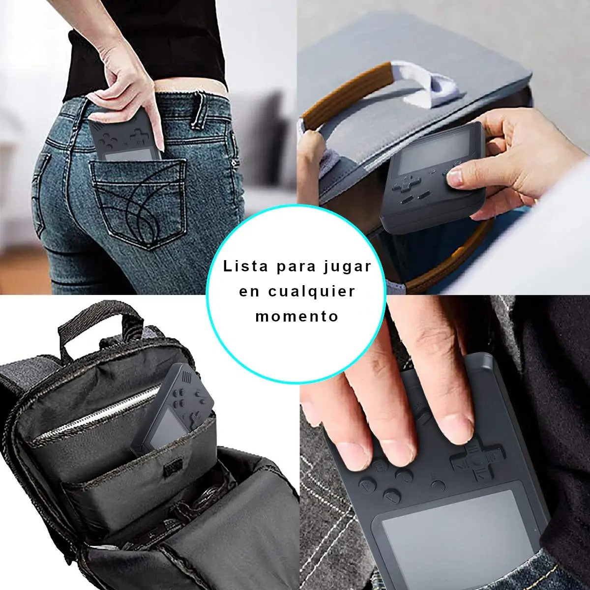 Consola Retro Con 400 Juegos